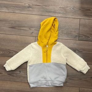 Color block fleece.12M